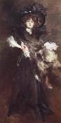 Giovanni Boldini Portrait of Mlle Lantelme USA oil painting artist